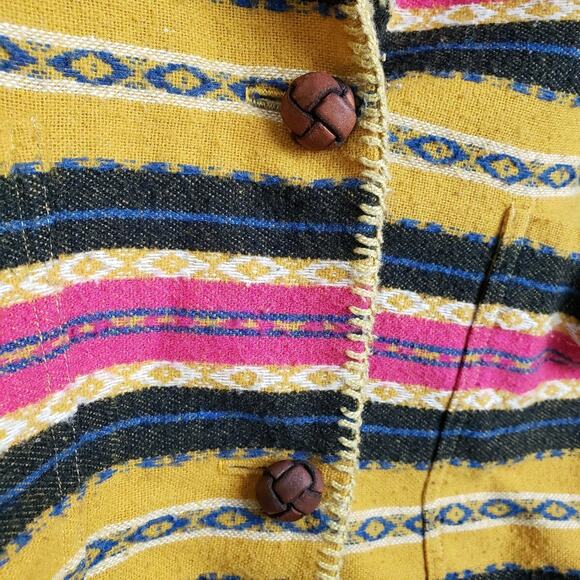 David Eliot | Colorful Stripe One size Blazer - Picture 3 of 5